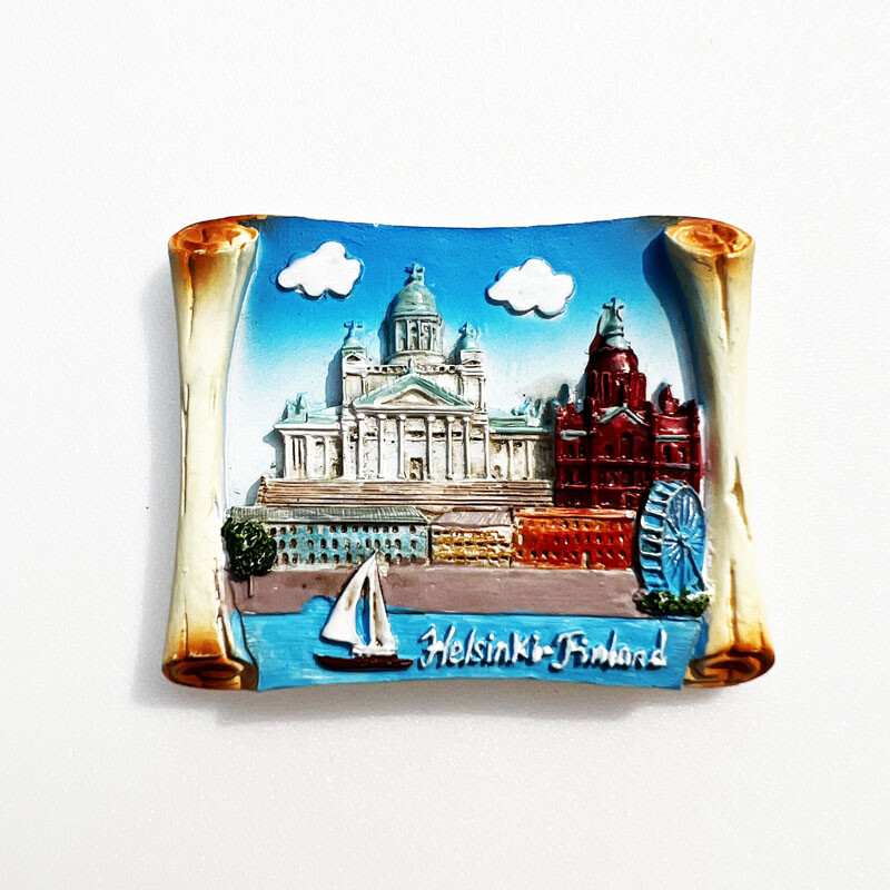 Finnország Utazás Hűtőmágnesek Lakásdekoráció Kézműves Finnország Turizmus Emléktárgyak Esküvői ajándékok