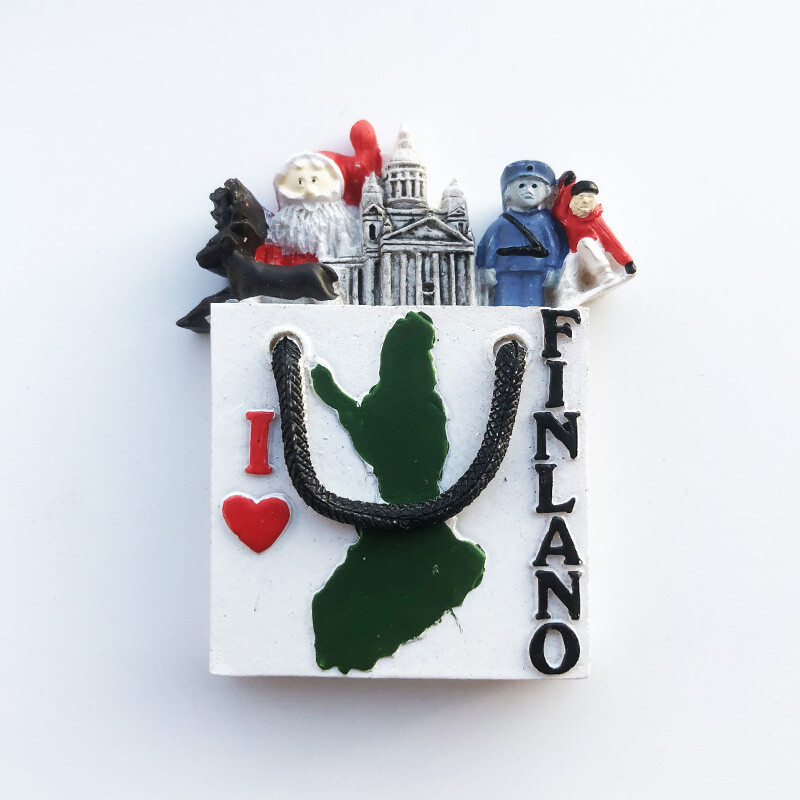 Finnország Utazás Hűtőmágnesek Lakásdekoráció Kézműves Finnország Turizmus Emléktárgyak Esküvői ajándékok