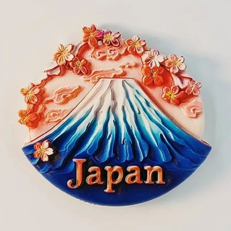 Japán hűtőmatricák Tokió turisztikai ajándéktárgyak Fuji-hegy Nara Sashimi Hűtőmágnesek Otthoni dekoráció Esküvői ajándékok