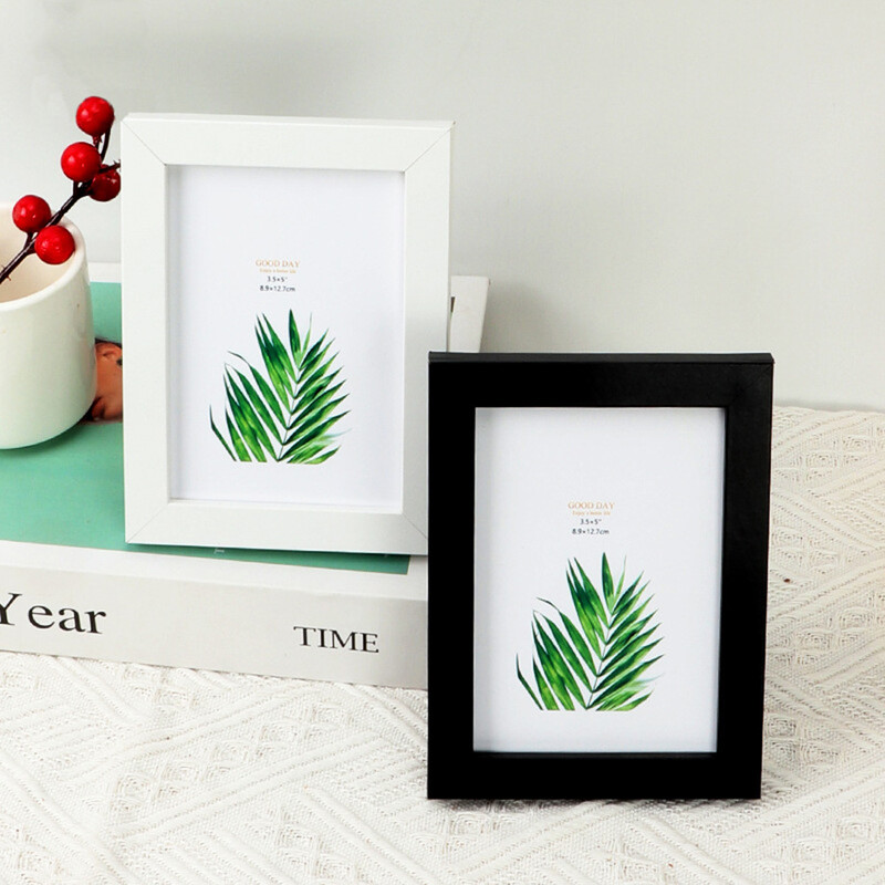 Fa kisméretű fotókeret fali függesztéshez plexivel 9X13 10x15 13X18 15X20 cm fa képkeret képekhez fotó dekoráció