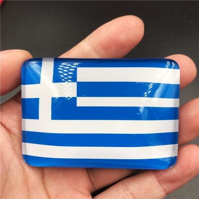 Κρυστάλλινο γυαλί Ψυγείο Μαγνήτες Nation Flags Creative World Country Flag Μαγνητικό αυτοκόλλητο για παιδιά που μαθαίνουν Διακόσμηση ψυγείου