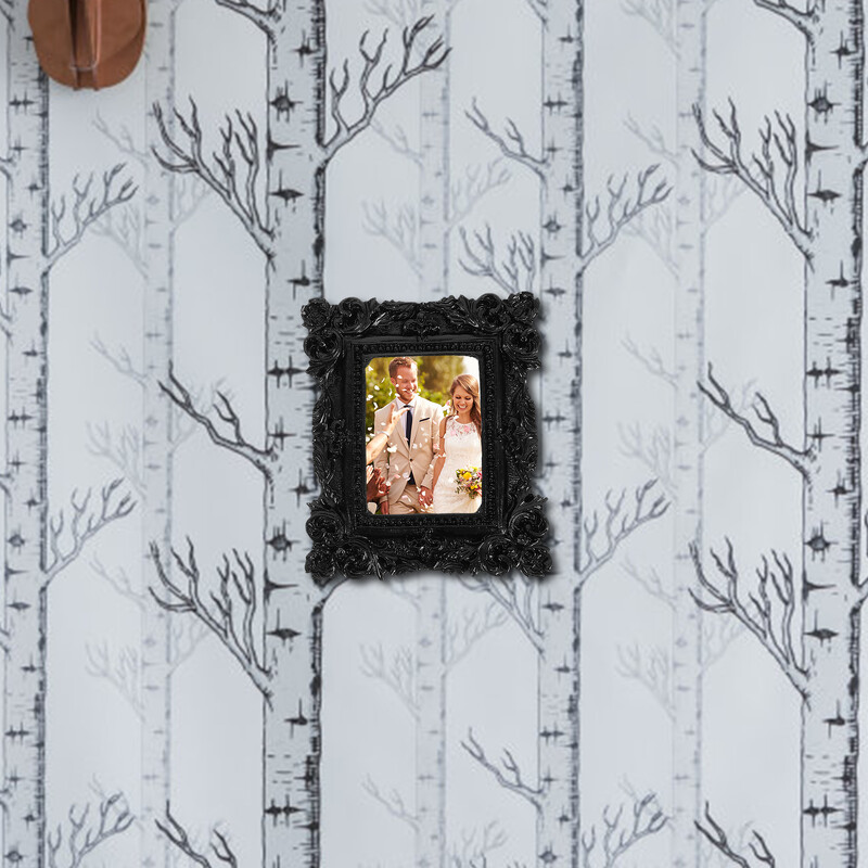 2 buc Ramă Foto Poza Poză Vintage Mini Ornament Rame Decorații Creative Montat Perete Ramă Foto Podoaba Camerei Acasă