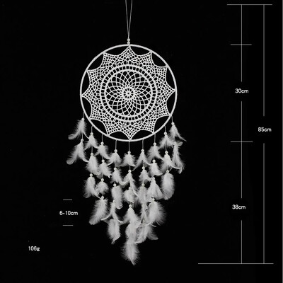 Νέα Διακοσμητικά Κρεμαστά στολίδια Hollow Wind Chime Μεγάλο Dream Catcher Διακόσμηση σπιτιού Υπνοδωμάτιο Σαλόνι Κρεμαστό στον τοίχο Διακοσμητικό μενταγιόν