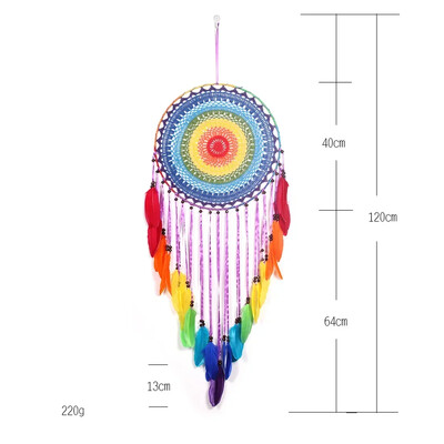 Νέα Διακοσμητικά Κρεμαστά στολίδια Hollow Wind Chime Μεγάλο Dream Catcher Διακόσμηση σπιτιού Υπνοδωμάτιο Σαλόνι Κρεμαστό στον τοίχο Διακοσμητικό μενταγιόν