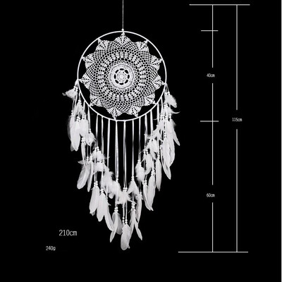 Νέα Διακοσμητικά Κρεμαστά στολίδια Hollow Wind Chime Μεγάλο Dream Catcher Διακόσμηση σπιτιού Υπνοδωμάτιο Σαλόνι Κρεμαστό στον τοίχο Διακοσμητικό μενταγιόν