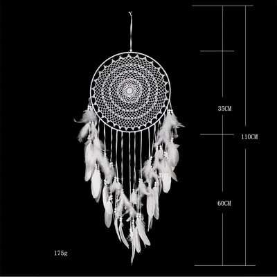 Νέα Διακοσμητικά Κρεμαστά στολίδια Hollow Wind Chime Μεγάλο Dream Catcher Διακόσμηση σπιτιού Υπνοδωμάτιο Σαλόνι Κρεμαστό στον τοίχο Διακοσμητικό μενταγιόν