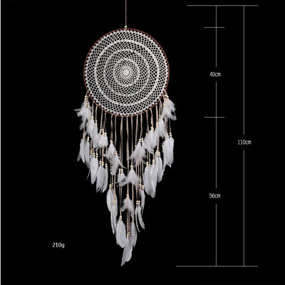 Νέα Διακοσμητικά Κρεμαστά στολίδια Hollow Wind Chime Μεγάλο Dream Catcher Διακόσμηση σπιτιού Υπνοδωμάτιο Σαλόνι Κρεμαστό στον τοίχο Διακοσμητικό μενταγιόν