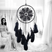 Κρεμαστό κρεμαστό κρεμαστό ινδικού στυλ Dreamcatcher Χειροποίητο Wind Chimes Κρεμαστό κρεμαστό Dream Catcher Διακοσμήσεις τοίχου για το σπίτι