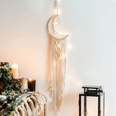 Tree of Life Dream Catchers Big Macrame Dream Catchers Boho Dream Catcher Κρεμάστρα τοίχου για πάρτι στο σπίτι Διακόσμηση γάμου Tree of Life