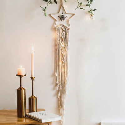 Tree of Life Dream Catchers Big Macrame Dream Catchers Boho Dream Catcher Κρεμάστρα τοίχου για πάρτι στο σπίτι Διακόσμηση γάμου Tree of Life