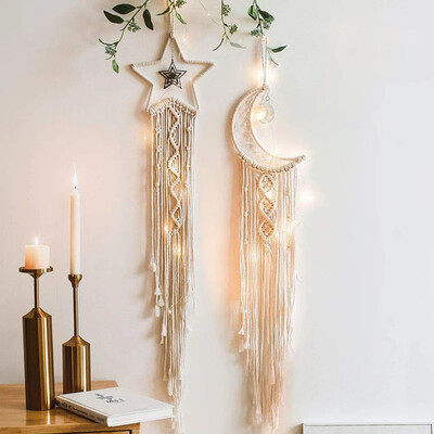 Tree of Life Dream Catchers Big Macrame Dream Catchers Boho Dream Catcher Κρεμάστρα τοίχου για πάρτι στο σπίτι Διακόσμηση γάμου Tree of Life