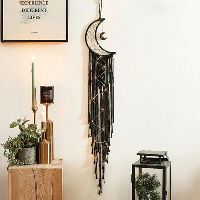 Tree of Life Dream Catchers Big Macrame Dream Catchers Boho Dream Catcher Κρεμάστρα τοίχου για πάρτι στο σπίτι Διακόσμηση γάμου Tree of Life