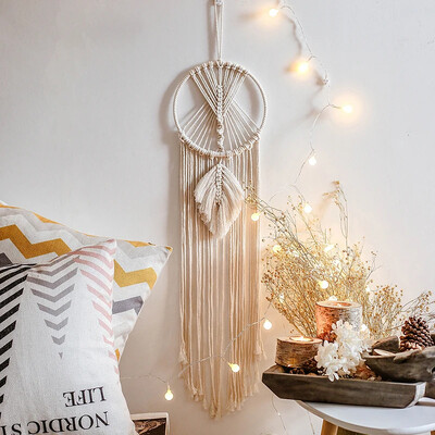 Tree of Life Dream Catchers Big Macrame Dream Catchers Boho Dream Catcher Κρεμάστρα τοίχου για πάρτι στο σπίτι Διακόσμηση γάμου Tree of Life