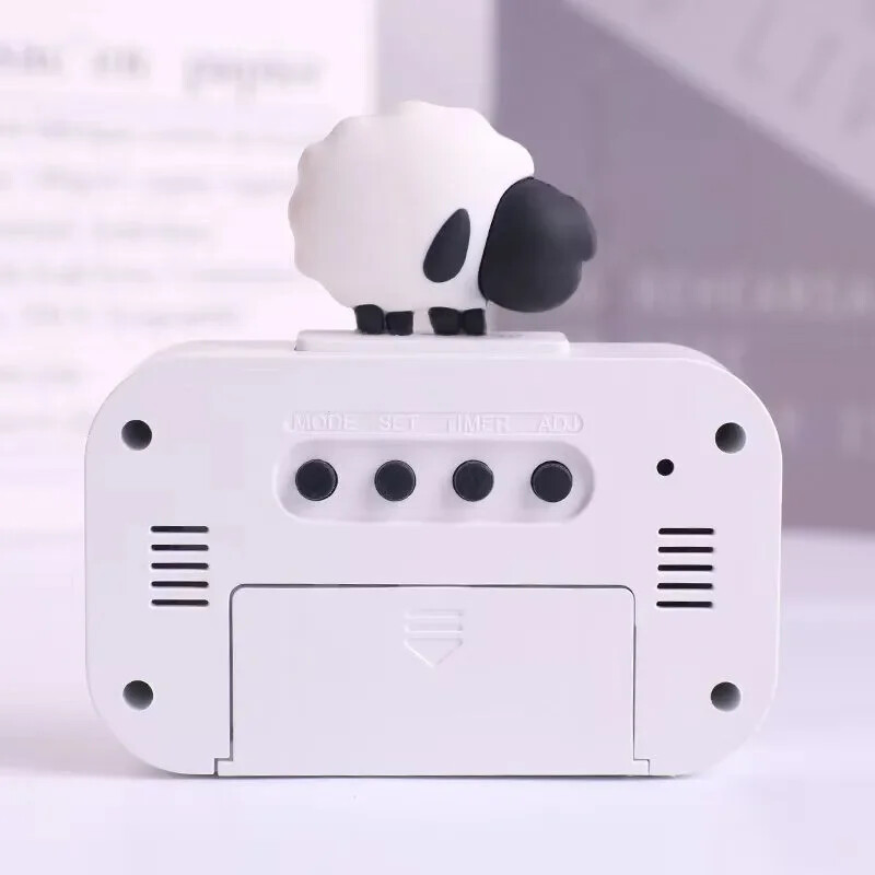 Cronometru cu muzică de desene animate pentru studiu Gestionarea timpului Data Cronometrul cu numărătoare inversă Ceasuri de masă digitale Memento Ceas cu alarmă de birou