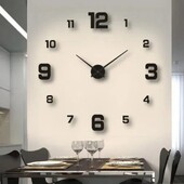 Creative Frameless DlY Ρολόι τοίχου WallDecal Σπίτι Αθόρυβο Ρολόι ΣαλόνιΓραφείο Διακόσμηση τοίχου PH252