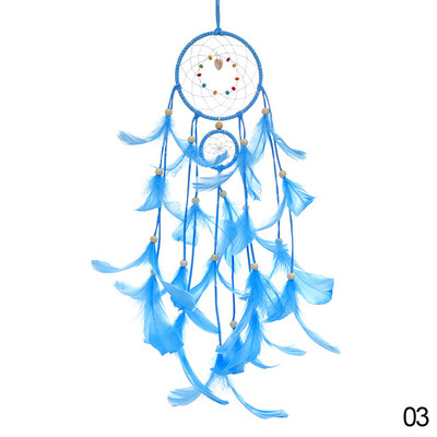 Creative Dreamcatcher Κρεμαστό Ονειροπαγίδα με ελαφρύ LED που κρέμεται στον τοίχο Wind Chimes Διακόσμηση τοίχου κρεβατοκάμαρας σπιτιού για δώρο