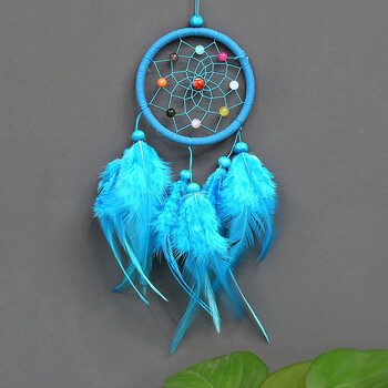 Dream Catcher Light Feather Wind Chimes Διακοσμήσεις Κρεμαστά δώρα τέχνης σε φίλους Δημιουργικά δώρα για την ημέρα του Αγίου Βαλεντίνου Στολίδι σπιτιού