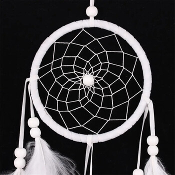 Wind Chimes Χειροποίητο Indian Dream Catcher Net με φτερά 55 cm Κρεμαστή στον τοίχο Dreamcatcher Craft Δώρο Διακόσμηση σπιτιού