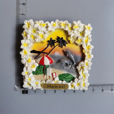 Magneți pentru frigider din SUA Hawaii Maui O` AHU Saipan Suveniruri turistice Cadouri pentru decorarea casei