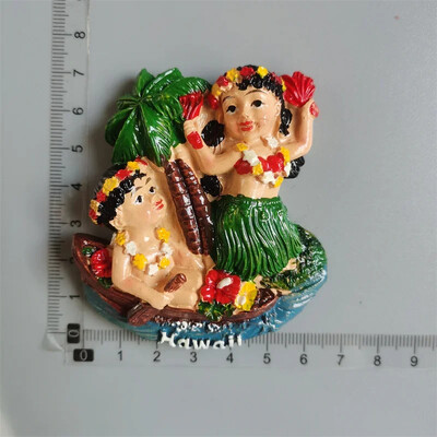 Magneți pentru frigider din SUA Hawaii Maui O` AHU Saipan Suveniruri turistice Cadouri pentru decorarea casei