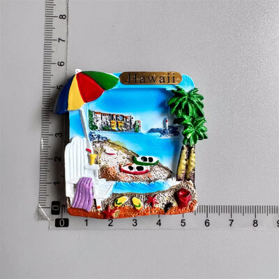 Magneți pentru frigider din SUA Hawaii Maui O` AHU Saipan Suveniruri turistice Cadouri pentru decorarea casei