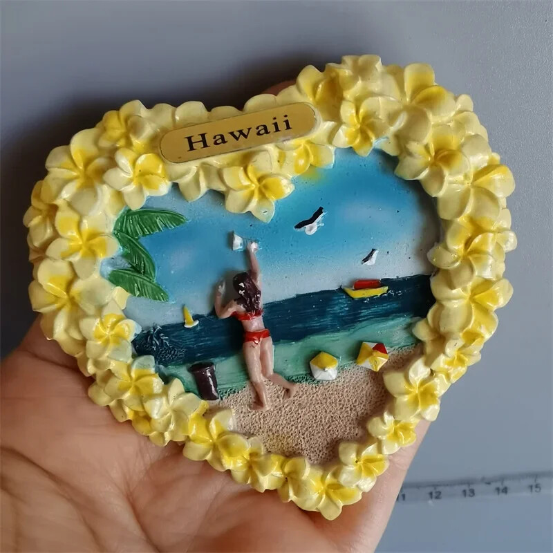 Magneți pentru frigider din SUA Hawaii Maui O` AHU Saipan Suveniruri turistice Cadouri pentru decorarea casei