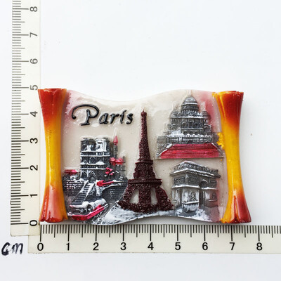 Franța Turnul Eiffel Paris Suvenir turistic Magneți pentru frigider Articole de decorare Artizanat Frigider magnetic colecție Cadouri