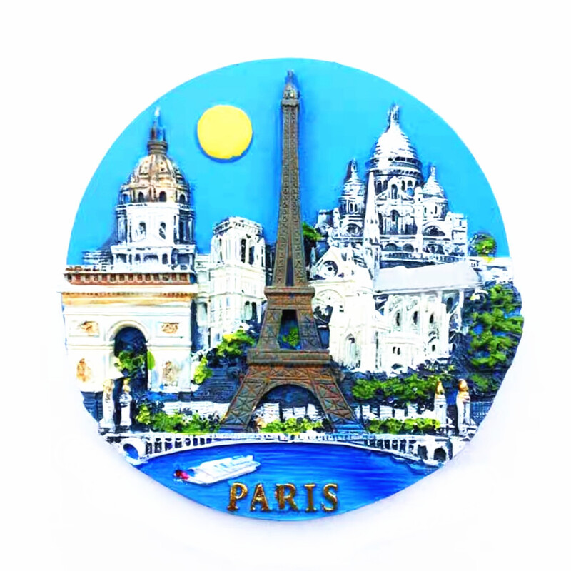 Franța Turnul Eiffel Paris Suvenir turistic Magneți pentru frigider Articole de decorare Artizanat Frigider magnetic colecție Cadouri