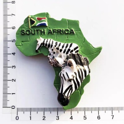 Africa de Sud Suvenir turistic Autocolant magnetic Frigider Articole de decorare pentru frigider Articole de artizanat Cadouri
