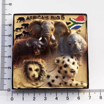 Africa de Sud Suvenir turistic Autocolant magnetic Frigider Articole de decorare pentru frigider Articole de artizanat Cadouri