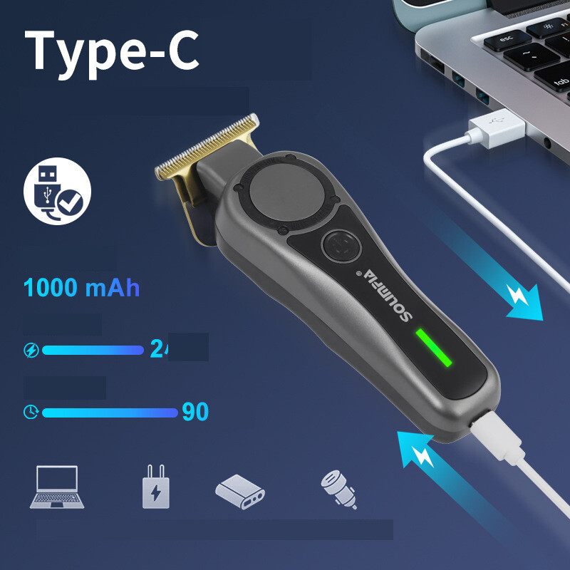 SOLIMPIA plaukų kirpimo mašinėlė vyriška alyvos galvutė drožimo barzdaskutė elektrinė plaukų kirpimo mašinėlė USB įkraunama kirpykla kirpykla temu