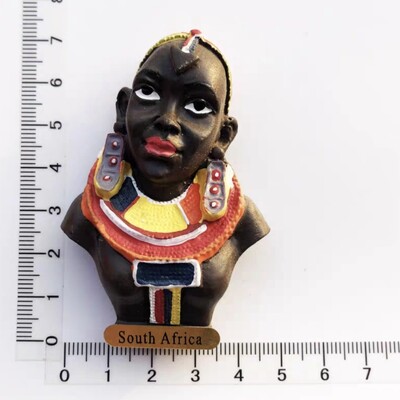 Africa de Sud Suvenir turistic Autocolant magnetic Frigider Articole de decorare pentru frigider Articole de artizanat Cadouri