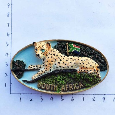Africa de Sud Suvenir turistic Autocolant magnetic Frigider Articole de decorare pentru frigider Articole de artizanat Cadouri