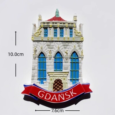 Polonia Magneți pentru frigider Varșovia Suveniruri de călătorie Gdańsk Wrocław Autocolante pentru frigider Cadouri de nuntă Autocolante magnetice pentru perete foto