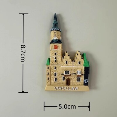 Polonia Magneți pentru frigider Varșovia Suveniruri de călătorie Gdańsk Wrocław Autocolante pentru frigider Cadouri de nuntă Autocolante magnetice pentru perete foto