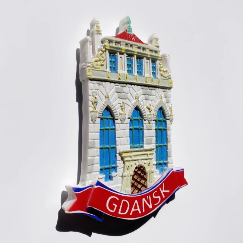 Polonia Magneți pentru frigider Varșovia Suveniruri de călătorie Gdańsk Wrocław Autocolante pentru frigider Cadouri de nuntă Autocolante magnetice pentru perete foto