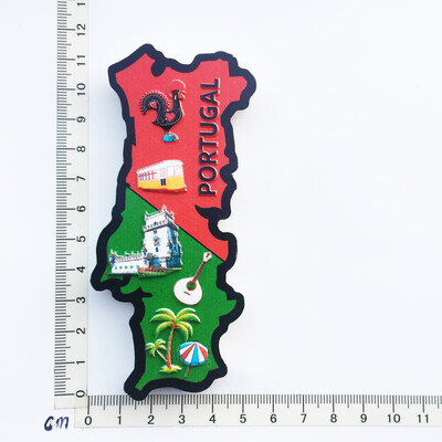 Portugalia Lisabona Autocolante de călătorie pentru frigider Suveniruri turistice creative Decor pentru interior Magneți pentru frigider pentru panou de mesaje Autocolante magnetice