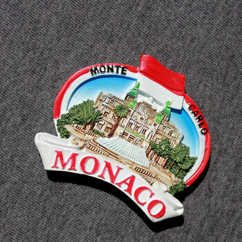 Norway Trondheim Demon Resin Magnetic Fridge Magnets Monaco Tourism Souvenir Δώρο Μαγνητικό Ψυγείο Αυτοκόλλητο Home Deocr