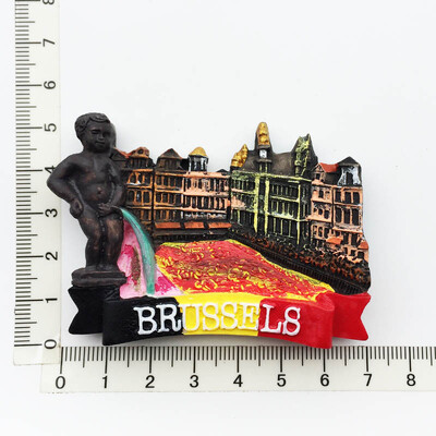 Magneți pentru frigider Belgia Bruxelles Gent Brugge Pee Boy Suveniruri de călătorie Autocolante pentru frigider Decor pentru casa Cadouri de nuntă