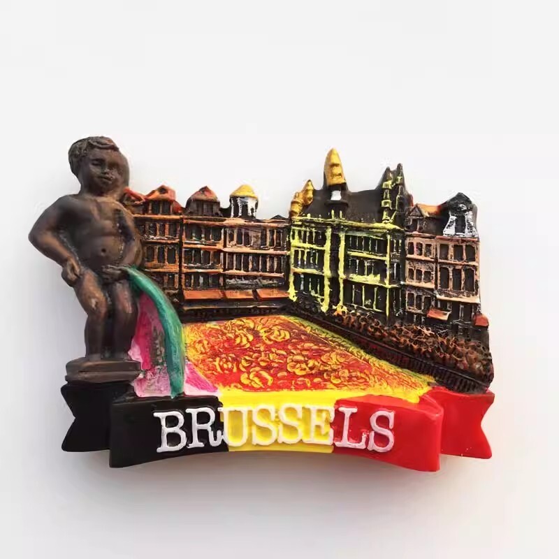 Magneți pentru frigider Belgia Bruxelles Gent Brugge Pee Boy Suveniruri de călătorie Autocolante pentru frigider Decor pentru casa Cadouri de nuntă