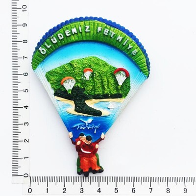 Turcia Alanya Magneți pentru frigider de călătorie Kemer Antalya Suvenir Autocolant pentru frigider din rășină Magneți magnetici pentru decorarea frigiderului