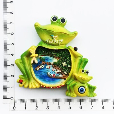 Turcia Alanya Magneți pentru frigider de călătorie Kemer Antalya Suvenir Autocolant pentru frigider din rășină Magneți magnetici pentru decorarea frigiderului