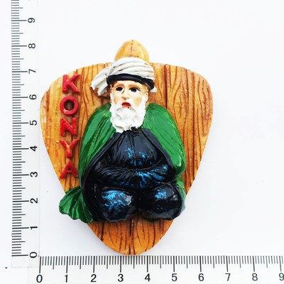 Turcia Alanya Magneți pentru frigider de călătorie Kemer Antalya Suvenir Autocolant pentru frigider din rășină Magneți magnetici pentru decorarea frigiderului