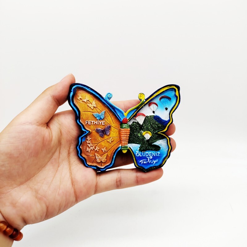 Turcia Alanya Magneți pentru frigider de călătorie Kemer Antalya Suvenir Autocolant pentru frigider din rășină Magneți magnetici pentru decorarea frigiderului