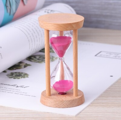 1/3/5/10/15/20/30 de minute Cronometru din clepsidra din lemn pentru sufragerie de acasă Decor pentru birou pentru copii Cadou de aniversare Ceas portabil de nisip
