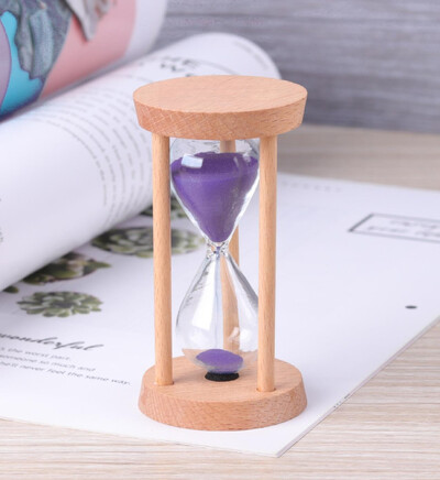 1/3/5/10/15/20/30 de minute Cronometru din clepsidra din lemn pentru sufragerie de acasă Decor pentru birou pentru copii Cadou de aniversare Ceas portabil de nisip