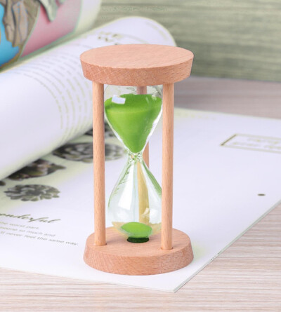 1/3/5/10/15/20/30 de minute Cronometru din clepsidra din lemn pentru sufragerie de acasă Decor pentru birou pentru copii Cadou de aniversare Ceas portabil de nisip
