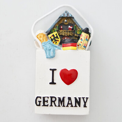 Magneți pentru frigider Germania, autocolante pentru frigider de călătorie Munchen Germania, decorațiuni pentru bucătărie în stil german, cadouri creative