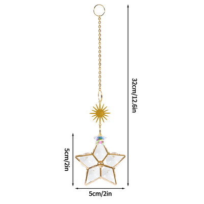 Fluture Suncatcher Cristal Suncatcher Pandantive cu diamante Creative Sun Catcher Chaser Ornament Home Window Garden Decor