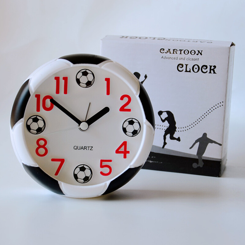 3D Creativ Fotbal Baschet Ceas Deşteptător Ceas Digital Zi de naştere Baby Shower Favoare Desktop Cadou Decorare